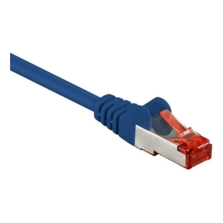 SF-C6A-1.5-BL 1.5 meter Cat 6 S/FTP (PiMF) netwerkkabel - Blauw