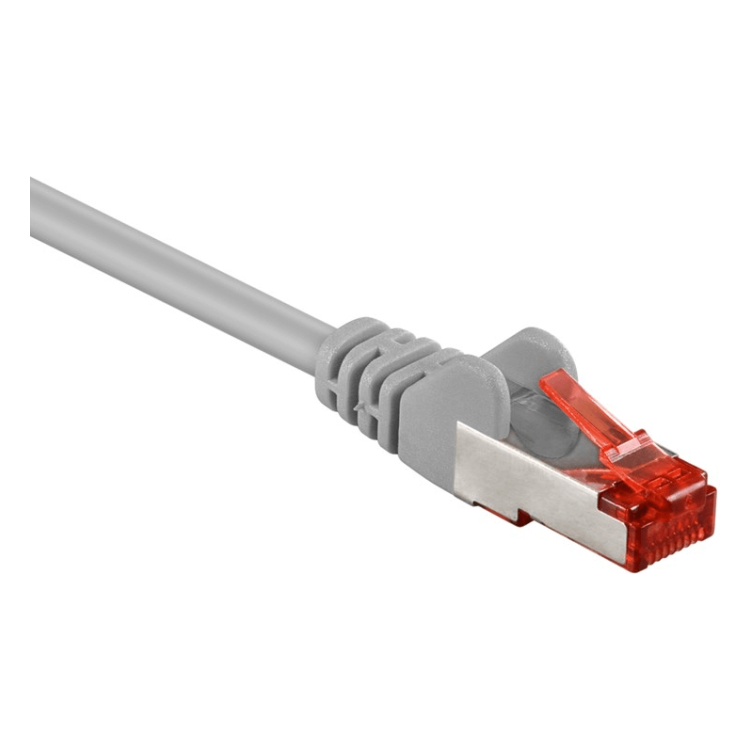 SF-C6A-5-G 5 meter Cat 6 S/FTP (PiMF) netwerkkabel - Grijs