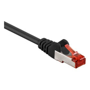 SF-C6A-7.5-ZW 7.5 meter Cat 6 S/FTP (PiMF) netwerkkabel - Zwart