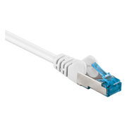 SF-C6AC-2-WT 2 meter Cat 6a S/FTP (PiMF) netwerkkabel - 100% koper - LSZH - Wit