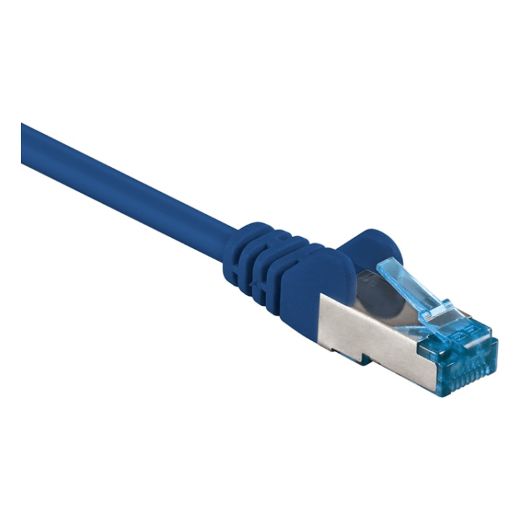 SF-C6AC-3-BL 3 meter Cat 6a S/FTP (PiMF) netwerkkabel - 100% koper - LSZH - Blauw