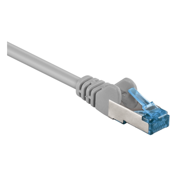 SF-C6AC-30-G 30 meter Cat 6a S/FTP (PiMF) netwerkkabel - 100% koper - LSZH - Grijs