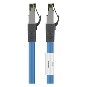 SF-C8C-3-BL 3 meter Cat 8 S/FTP (PiMF) netwerkkabel - 100% koper - LSZH - Blauw
