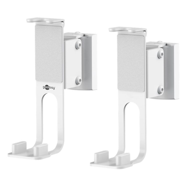 SM-SO-WT-2x Set van 2 stuks - Muurbeugel voor Sonos One / One SL - Wit - Kantelbaar & draaibaar