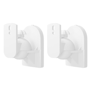 SM-UNI-WT-2x Set van 2 stuks - Universele muurbeugel voor luidsprekers - Wit - Kantelbaar & draaibaar
