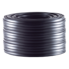 TEL-6AD-50-ZW 6 aderige telefoonkabel- 50 meter - Zwart