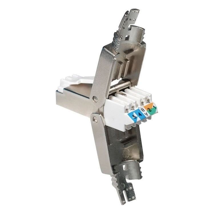TF-RJ45S-C6a Transmedia RJ45 toolless connector voor Cat 6a - Afgeschermd - Per stuk