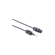 TL-mTL-2 Toslink kabel - 2 meter - Toslink naar Mini Toslink - 2.2 mm - Zwart