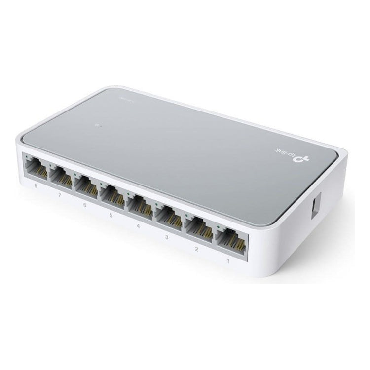 TP8-100 TP-link TL-SF1008D - 8 poorten - 10/100 Mbit - Unmanaged