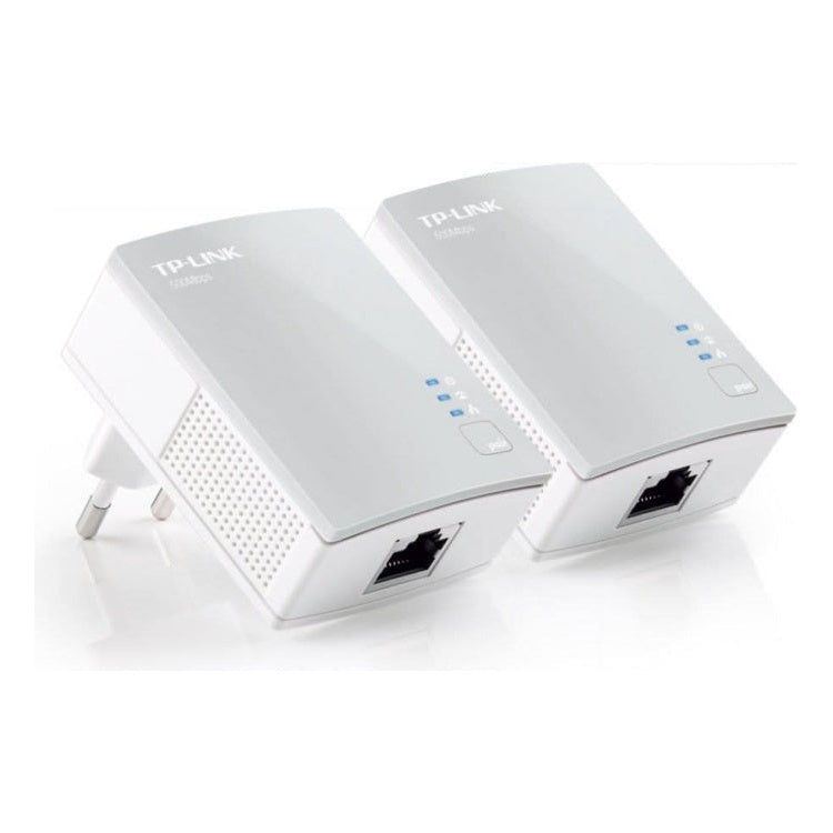 TPL-01 TP-LINK TL-PA4010KIT - Netwerk via stopcontact - 600 Mbit - Kit van 2 stuks - EoP adapter
