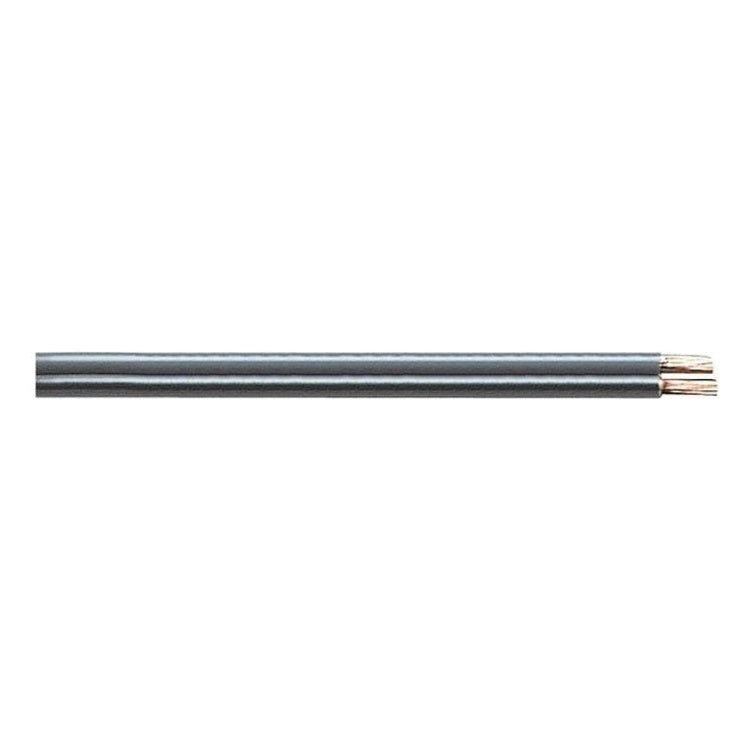 TR-LSK-2X0.75-100-G Luidsprekerkabel - 2 x 0.75 mm² - 100 meter - CU (koper) - Grijs - Transmedia