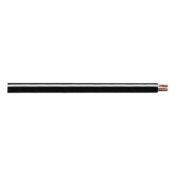TR-LSK-2X0.75-100-ZW Luidsprekerkabel - 2 x 0.75 mm² - 5 meter - CU (koper) - Zwart