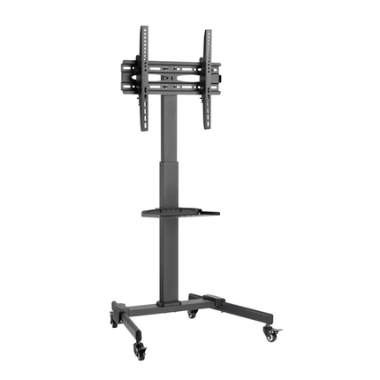 Goobay basic TV prestentatiestandaard - Tot 70 inch - Met plateau en wieltjes