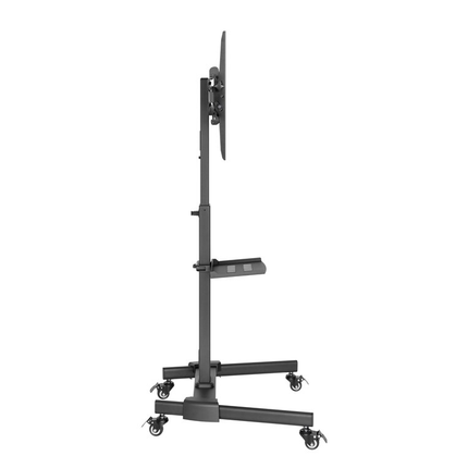 Goobay basic TV prestentatiestandaard - Tot 70 inch - Met plateau en wieltjes