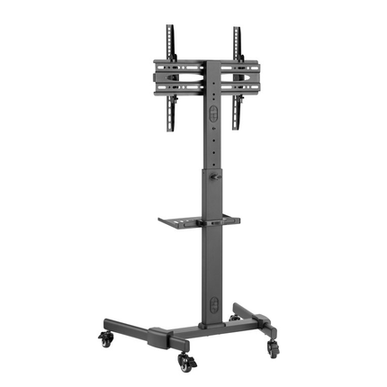 Goobay basic TV prestentatiestandaard - Tot 70 inch - Met plateau en wieltjes