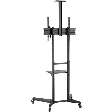 Goobay pro TV prestentatiestandaard - Tot 70 inch - Met plateau en wieltjes
