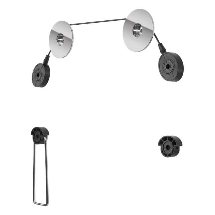 TVB-37-70-EASY Goobay universele TV muurbeugel - Tot 70 inch - Flexibele bevestiging - 1.45 cm muurafstand
