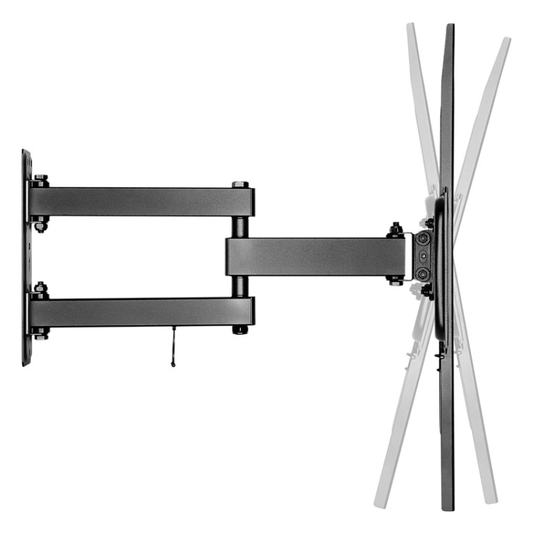 TVB-37-70-FM Goobay Draaibare & kantelbare TV muurbeugel - Tot 70 inch - 6.3-42.7 cm muurafstand