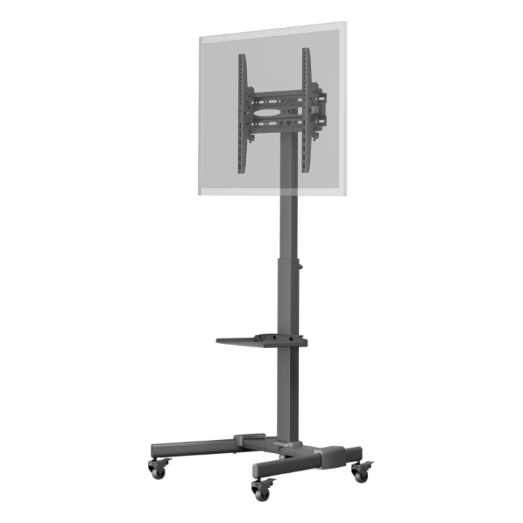 TVPS-70 Goobay basic TV prestentatiestandaard - Tot 70 inch - Met plateau en wieltjes