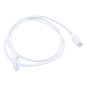 U-C5A-1 1 meter Cat 5e U/UTP kabel - Wit - Huismerk