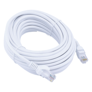 U-C5A-10 10 meter Cat 5e U/UTP kabel - Wit - Huismerk