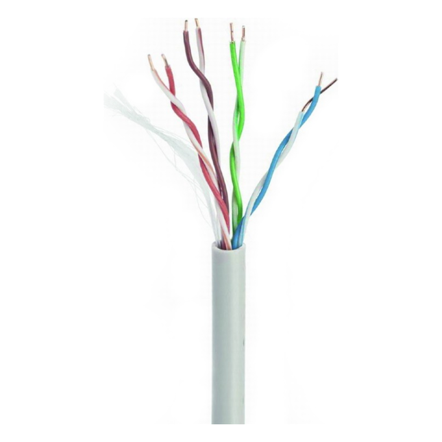 U-C5A-100 UTP Cat5E Netwerkkabel - CCA - Stug - 100 Meter