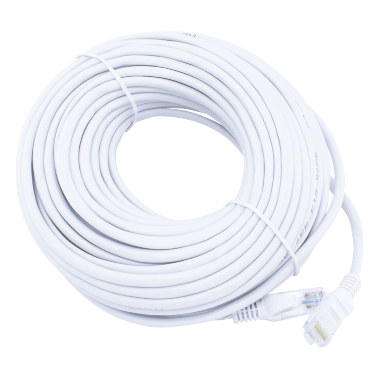 U-C5A-20 20 meter Cat 5e U/UTP kabel - Wit - Huismerk
