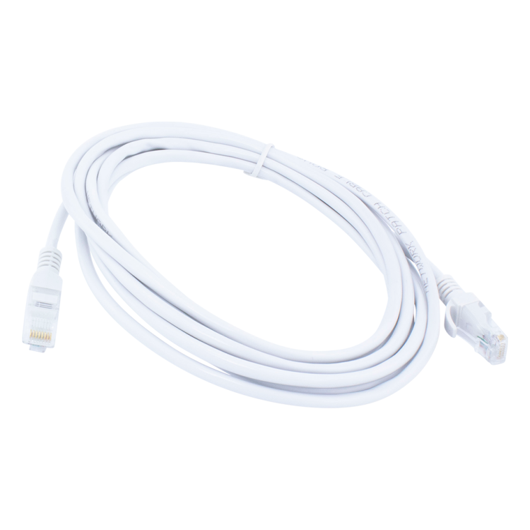 U-C5A-3 3 meter Cat 5e U/UTP kabel - Wit - Huismerk