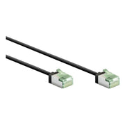 UF-C8C-SLIM-1-ZW 1 meter CAT8.1 Slimline Netwerkkabel - U/FTP - LSZH - 25/40 Gbit/s - Zwart