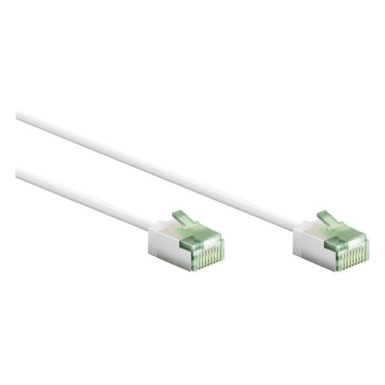 UF-C8C-SLIM-5-WT 5 meter CAT8.1 Slimline Netwerkkabel - U/FTP - LSZH - 25/40 Gbit/s - Wit