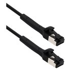 UFFL-C8C-1.5-ZW 1.5 meter Cat 8 U/FTP netwerkkabel - Flexibele connector - 100% koper
