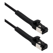 UFFL-C8C-5-ZW 5 meter Cat 8 U/FTP netwerkkabel - Flexibele connector - 100% koper