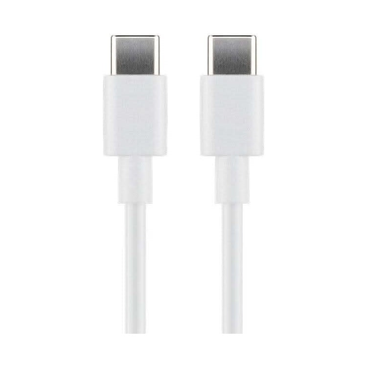 USB-C-2.0-0.5-WT USB-C naar USB-C kabel - USB 2.0 - Tot 60 Watt - 50 cm - Wit