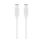USB-C-3.2-0.5-WT USB-C naar USB-C kabel - USB 3.0 - 50 cm - Wit - Goobay