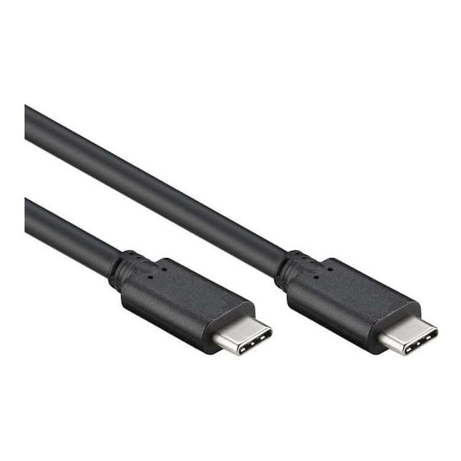 USB-C-3.2-1 USB-C kabel - USB 3.2 Gen 2x2 - 1 meter - PD 100 watt - Zwart