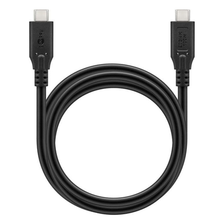 USB-C-4.0-20g-100w-3 USB 4 kabel - USB C - PD 100 watt - 4K/60Hz video - USB 4.0 - 20 Gbit - 3 meter