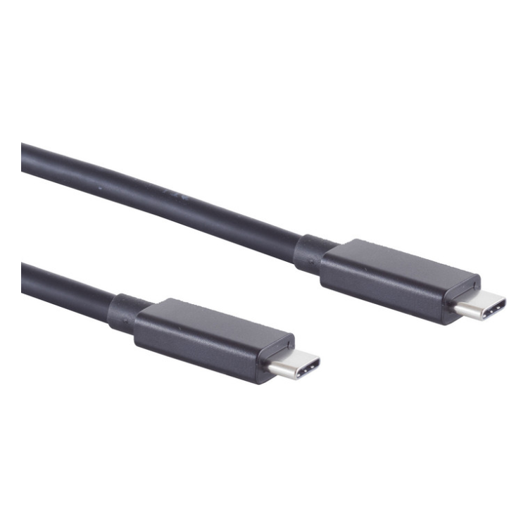USB-C-4.0-SC-1 USB 4 kabel - USB C - PD 3.0 100 watt - 8K/60Hz video - USB 4.0 - USB Gen 3x2 - 1 meter