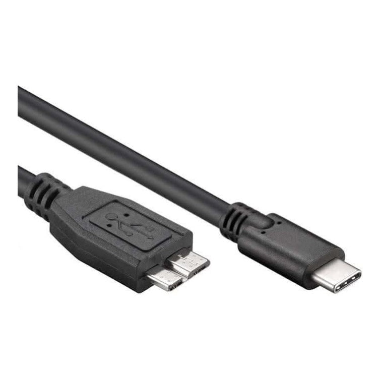 USB-C-MC-3.0-1.8 USB-C naar Micro USB-B kabel - USB 3.1 Gen 1 - 1,8 meter - Zwart