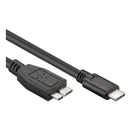 USB-C-MC-3.0-1 USB-C naar Micro USB-B kabel - USB 3.1 Gen 1 - 1 meter - Zwart