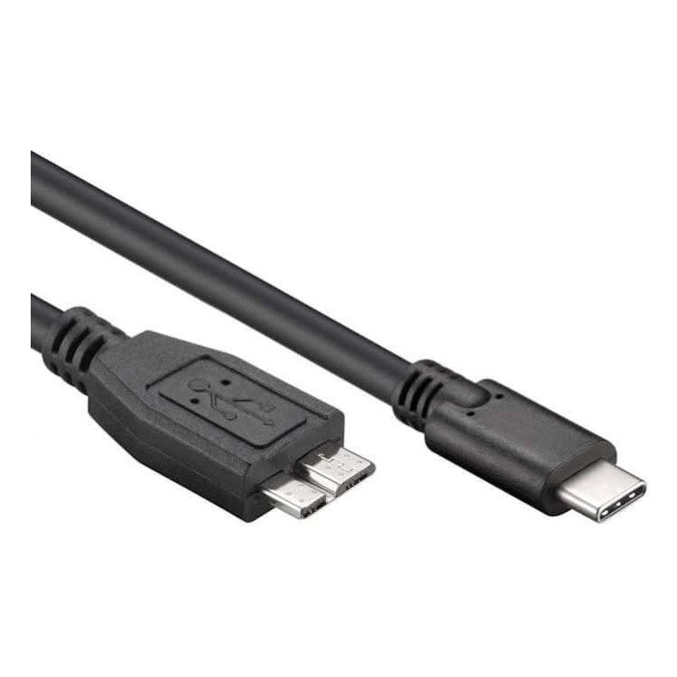 USB-C-MC-3.0-1 USB-C naar Micro USB-B kabel - USB 3.1 Gen 1 - 1 meter - Zwart