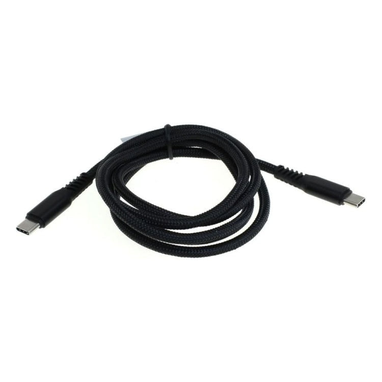 USB-C-NY-3.1-1 USB-C naar USB-C kabel - USB 3.0 - Met E-marker chip - Tot 20V/5A - 1 meter - PD 100 watt - Zwart