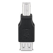USB2.0-A-AB USB-A female naar USB-B male adapter - USB 2.0