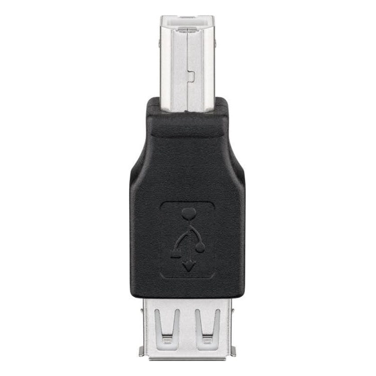 USB2.0-A-AB USB-A female naar USB-B male adapter - USB 2.0