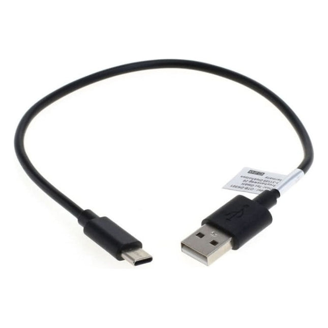 USB2.0-C-0.3 USB 2.0 datakabel, USB A naar USB C - Max. 1A - 30cm, Zwart