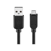 USB2.0-MC-5 USB-A naar Micro-USB verloopkabel - 5 meter - USB 2.0 - Zwart