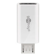 USB2.0-MC-C-WT USB 2.0 Micro-USB naar USB-C adapter - USB OTG (On-The-Go) - Wit