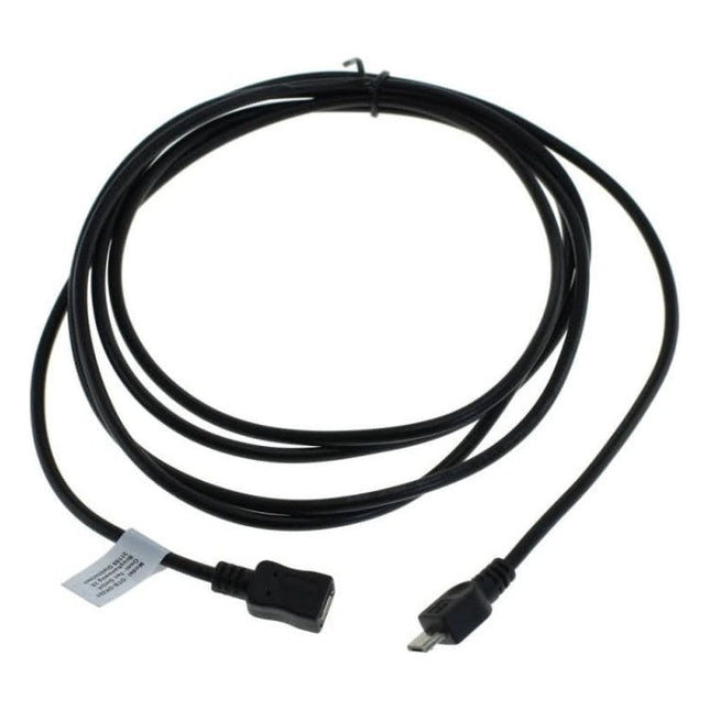 USB2.0-MC-V-2 OTB 2 meter Micro-USB 2.0 male naar Micro-USB 2.0 female verlengkabel