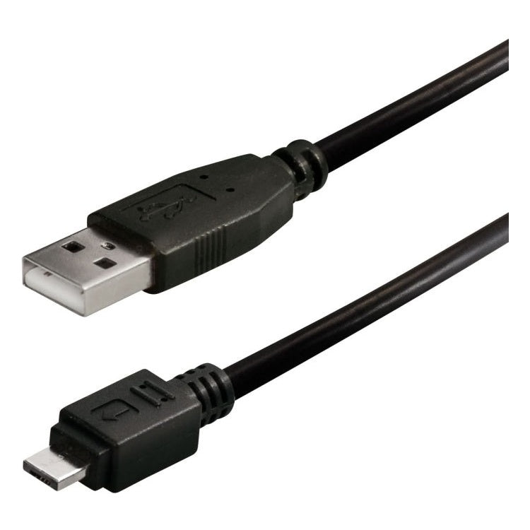 USB2.0-MCa-0.2 USB A naar 'Micro-USB-A' verloop - USB 2.0 - Zwart - 20cm