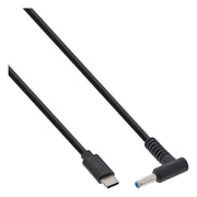 USBC-HP-4.5-3.0 2 meter USB-C naar DC Laadkabel voor HP laptops - 4,5 x 2,8 mm (met pin)