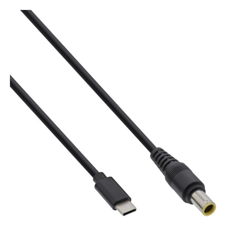 USBC-LR7.9-5.5 2 meter USB-C naar DC laadkabel voor Lenovo laptops - 7.9 x 5.5 mm (met pin)